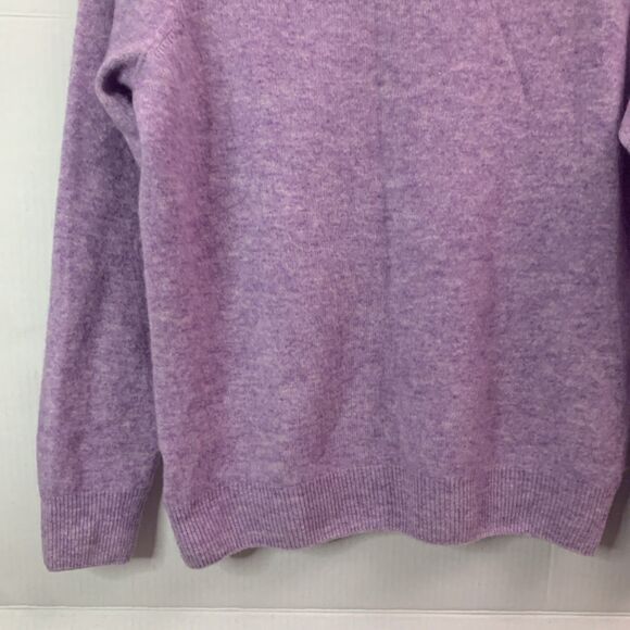 Sweater Women's Half Turtleneck Pullover Sweater Outer Wear Top 100% Merino Wool - Picture 3 of 7